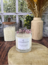 bougie artisanale fleur de cerisier fleurs séchées cire soja cire coco.webp