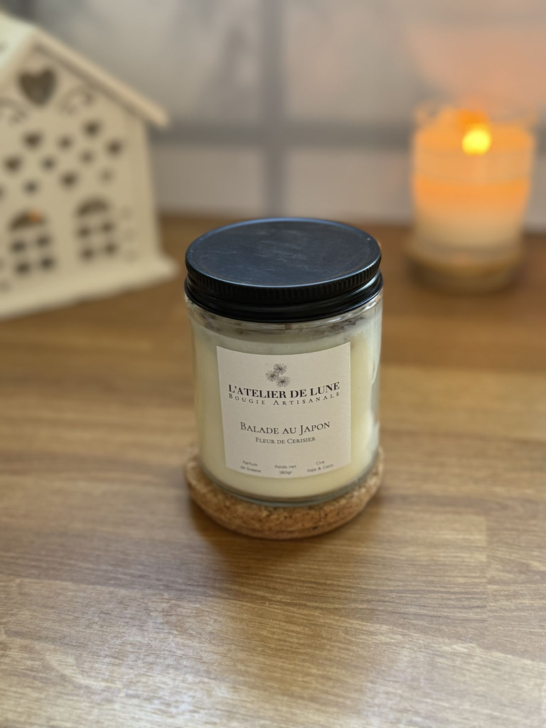 bougie fleur de cerisier