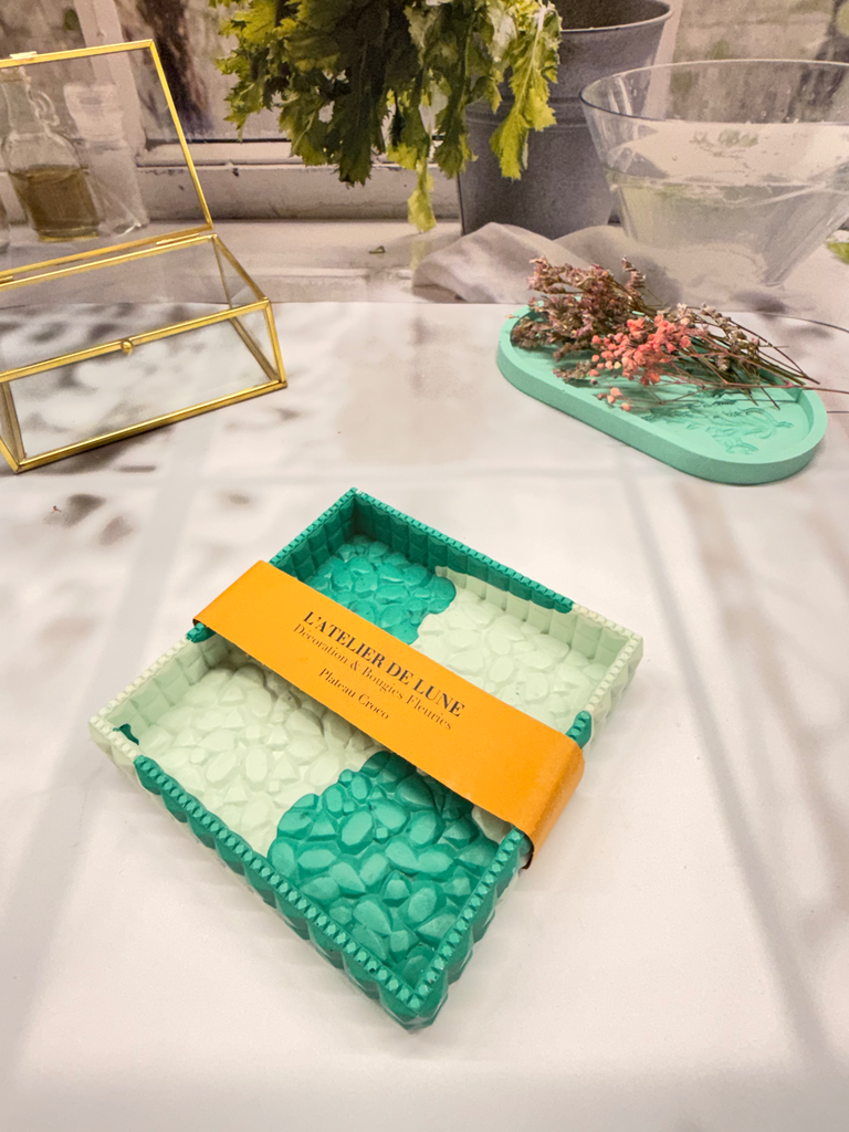 Plateau Croco (carré)