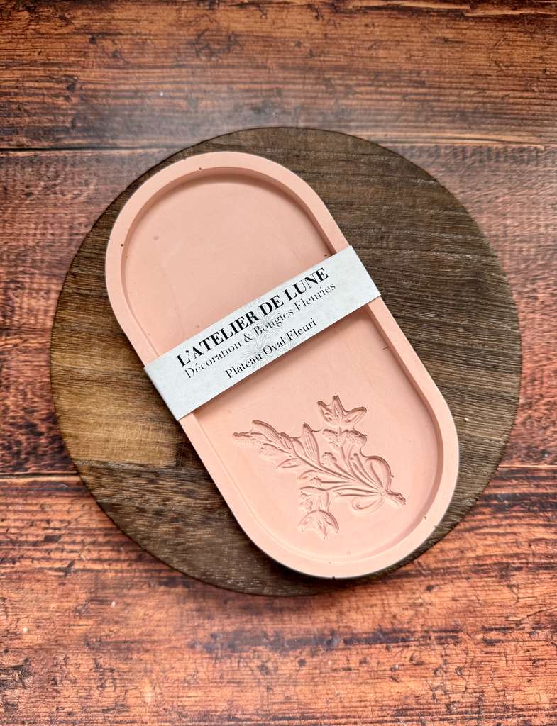 Plateau Oval - rose