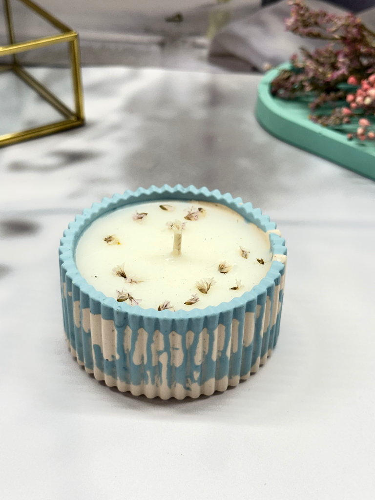 Color Candle (fleur de Coton)