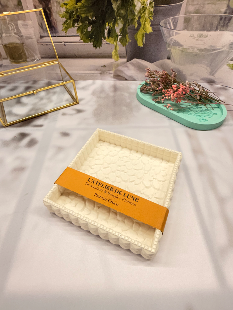 Plateau Croco (carré)