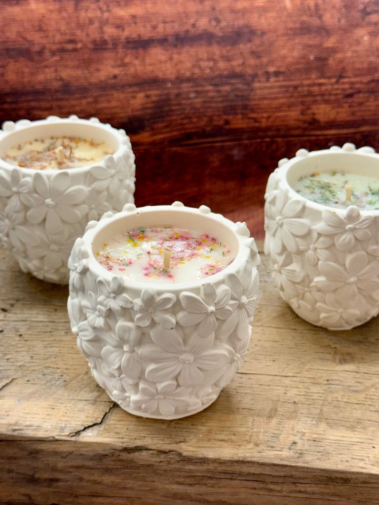 Pot de fleurs (choisissez votre parfum !)