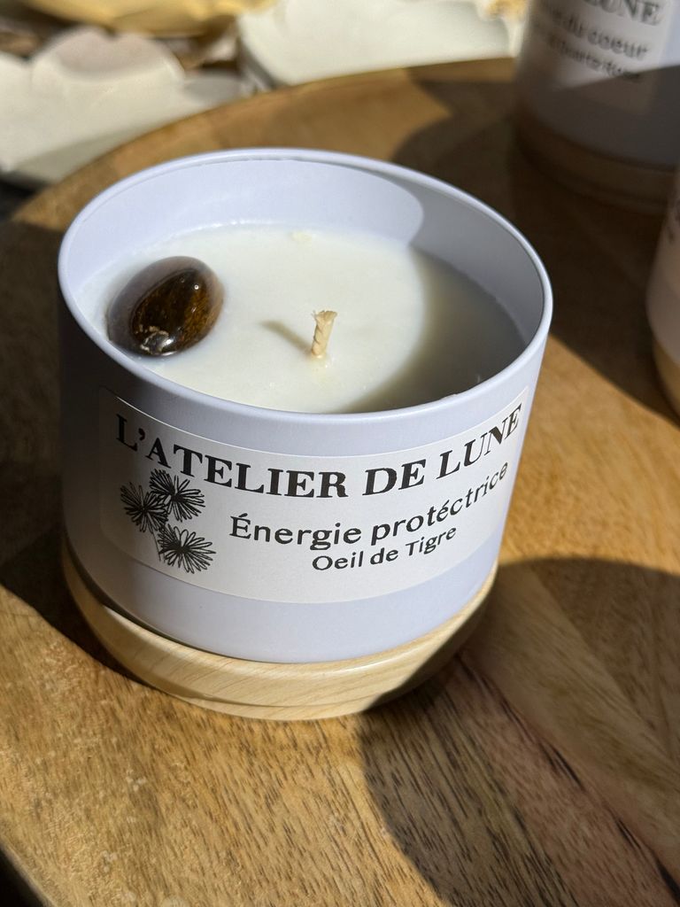 Bougie protectrice - Oeil de Tigre