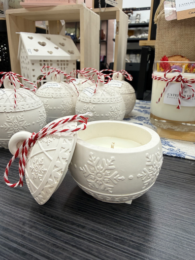 Boule de Noël - parfum cannelle